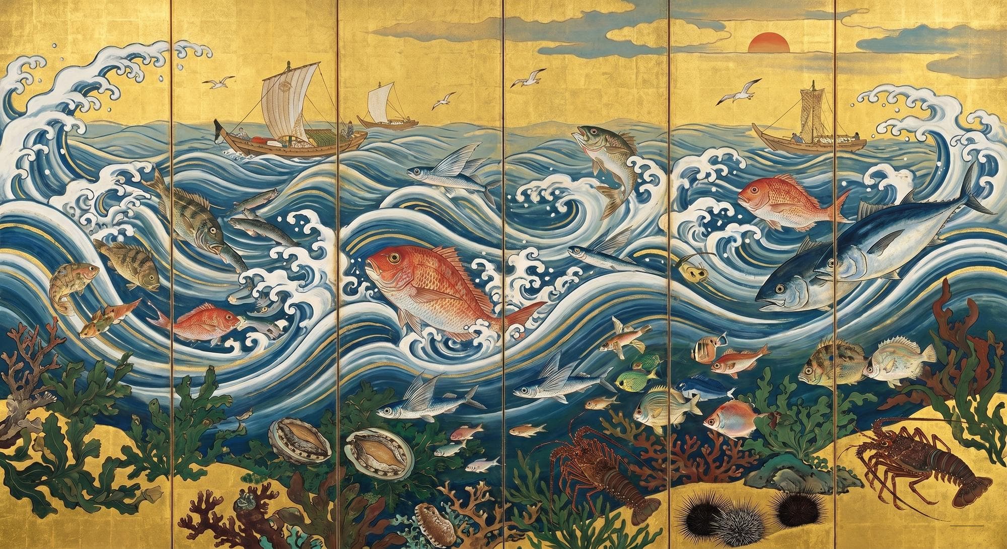 Hamono Sushi omakase dining room with Toyosu-sourced sushi